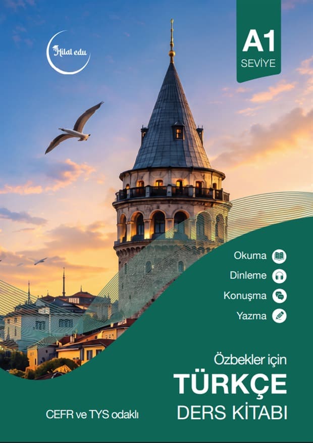 Hilal Edu — Özbekler için Türkçe Ders Kitabı, A1 seviye